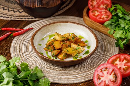 Картофель по-грузински