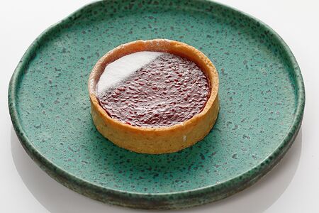 Тарталетка сливочно-малиновая