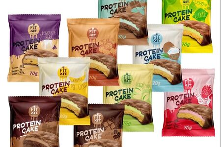 Десерт глазированный Fk Protein Cake Банановый пудинг