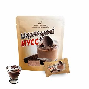 Конфеты Пирожникофф Птичка в шоколаде Шоколадный мусс