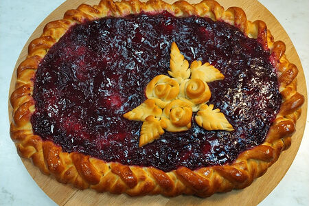 Пирог с вишней