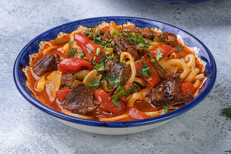 Лагман из говядины