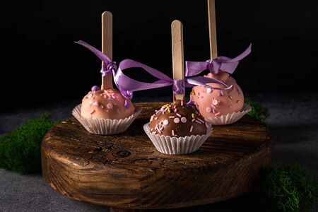 Кейк-попс Колобок