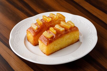 Апельсиновый кекс