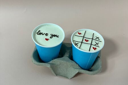 Торт в стакане Сникерс и Красный бархат