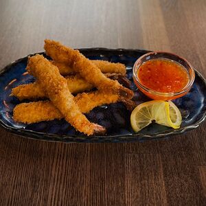 Креветки в кляре