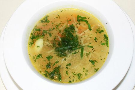 Куриная лапша