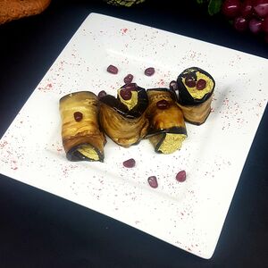 Баклажаны с орехами