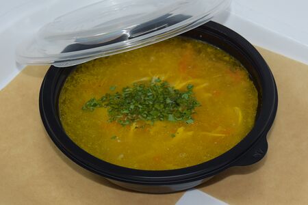 Суп-лапша домашняя