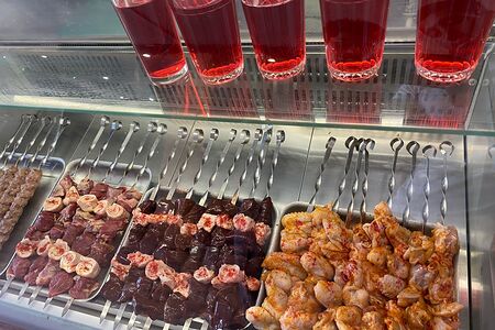 Шашлык из печени