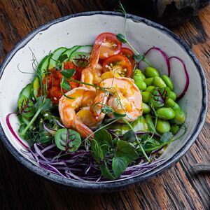 Поке с креветкой