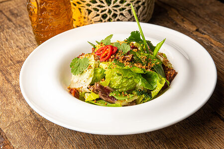 Стейк салат