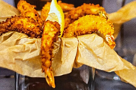 Креветки тигровые в темпуре