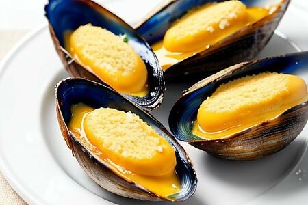 Запечённые мидии