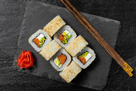 Ролл Сливочный с лососем