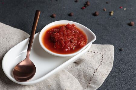 Аджика с помидорами