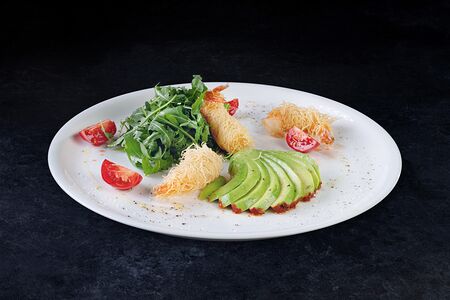 Салат Креветки с авакадо