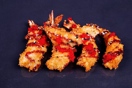 Креветки в темпуре