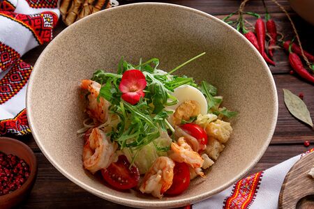 Атаманский с креветками