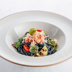 Паста с камчатским крабом