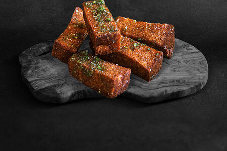 Гренки с чесноком