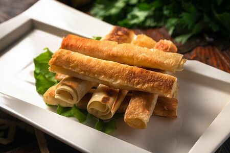 Трубочки из лаваша