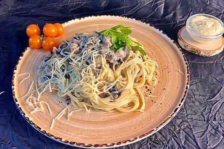 Паста Карбонара сливочная