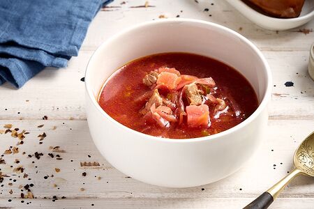 Борщ с говядиной