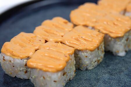 Ролл Спайси с креветкой