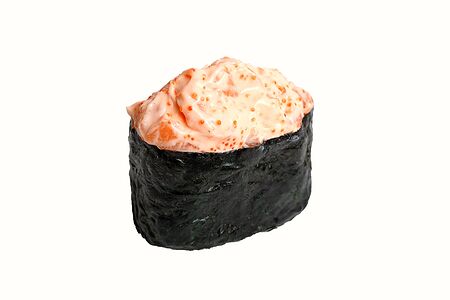 Гункан с лососем