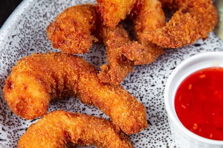 Креветки в шоте