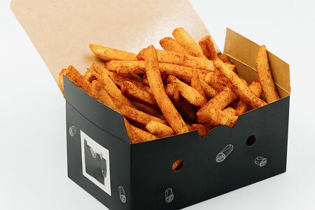 Картошка фри пылающая