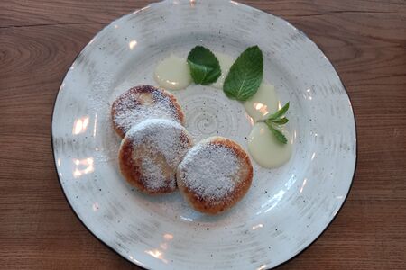 Сырники со сгущенкой