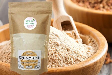 Мука кунжутная без глютена Будет польза