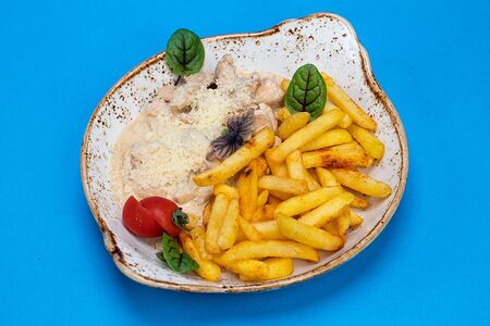 Куриная грудка в сливочном соусе