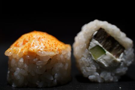 Турбо-ролл с лососем