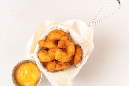 Креветки в панировке