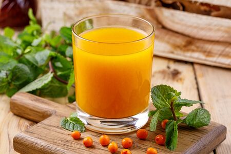 Морс облепиховый