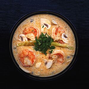 Том ям с креветкой