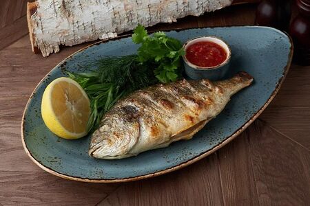 Дорадо на углях