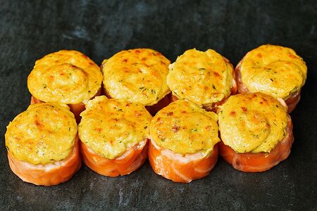 Запеченный ролл Филадельфия