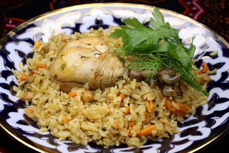 Плов с курицей