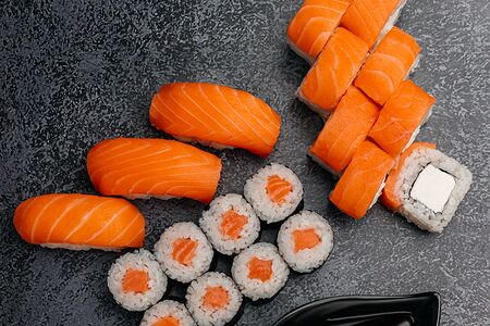 Сет Много лосося