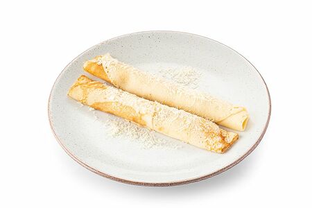 Блинчики с сыром и ветчиной