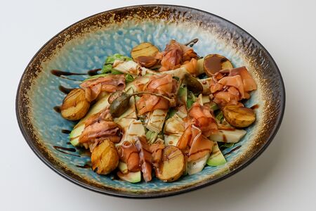 Fresh salad с лососем