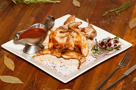 Перепелка табака или на углях