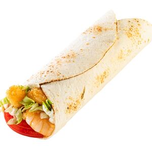 Ролл Цезарь с креветками