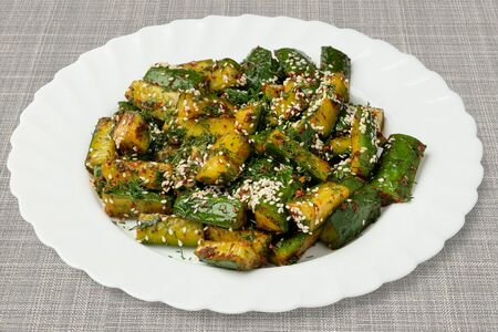 Салат Острые огурчики