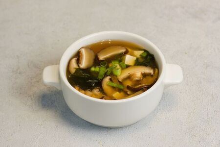 Мисо суп с курицей