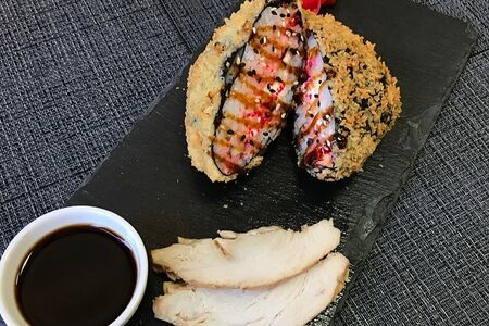 Суши-сэндвич с курицей